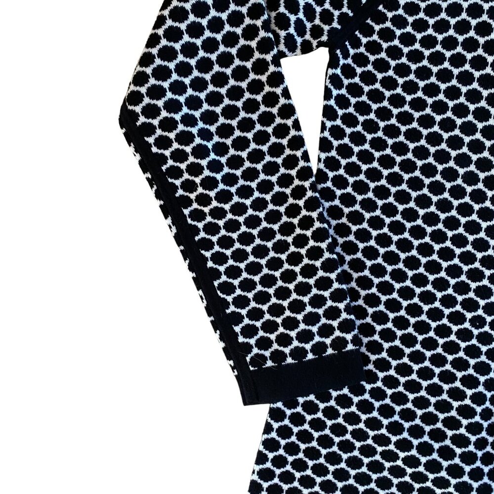 Pendleton Reversible Polka Dot Cardigan Sweater B… - image 5